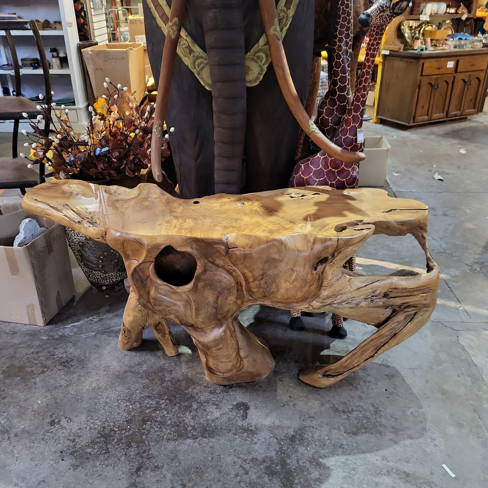 Balinese Teak Root Console