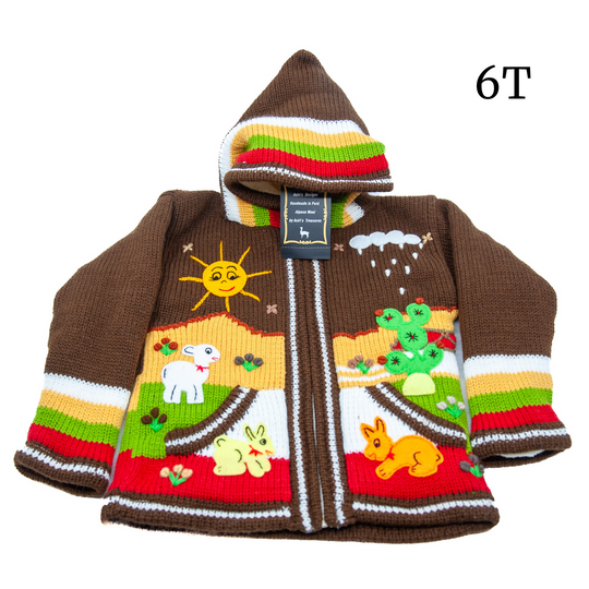 Alpaca Wool Kids Jackets