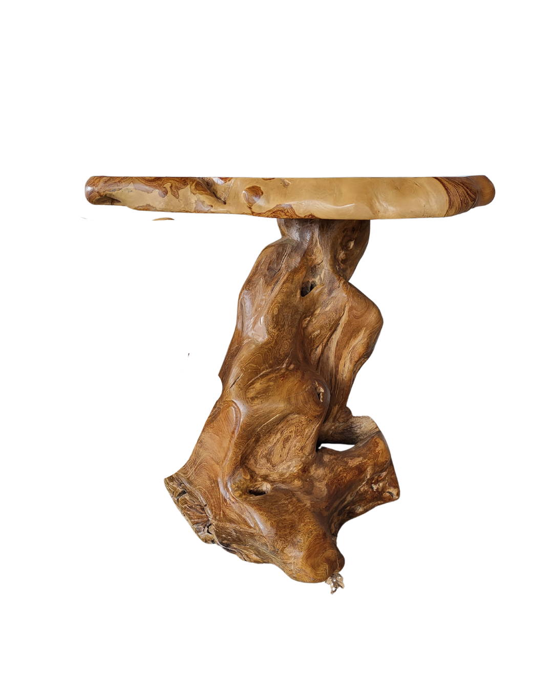 Indonesian Teak Root Bar Table