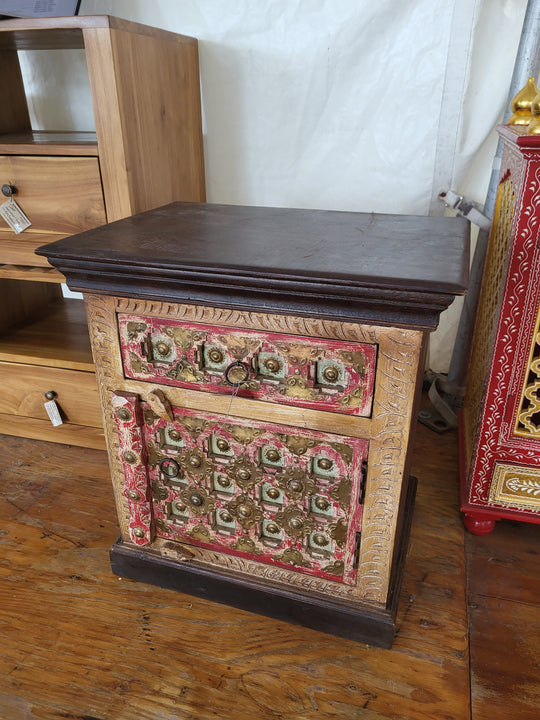 Rajasthani Handcrafted Accent Cabinet