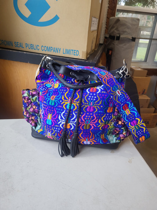 Guatemalan Handcrafted Drawstring Bag