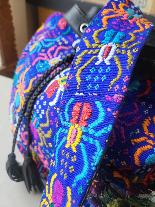 Guatemalan Handcrafted Drawstring Bag