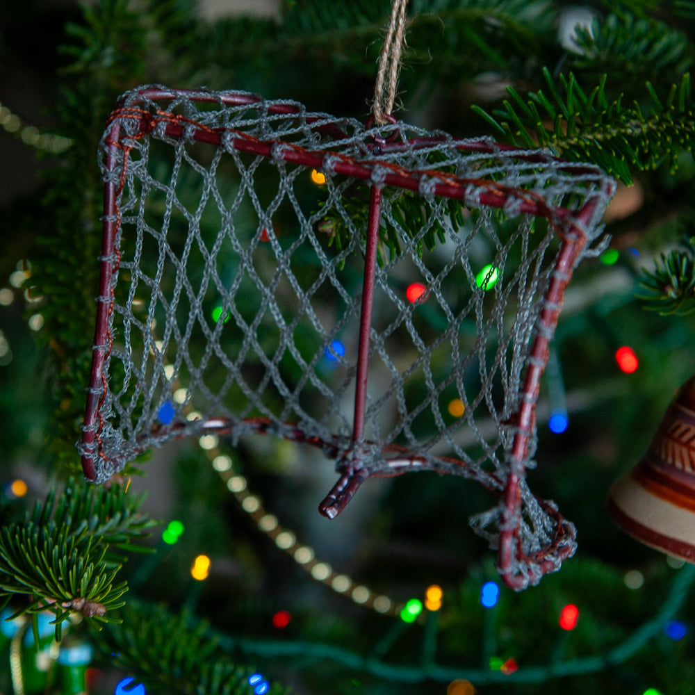 Hockey Net Ornament