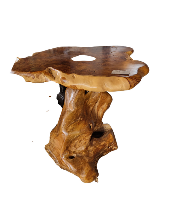 Indonesian Teak Root Bar Table