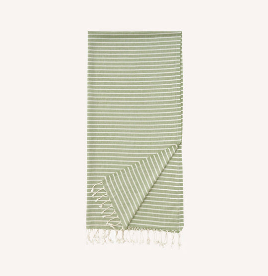 Turkish Hand Towel - Emma - Grass