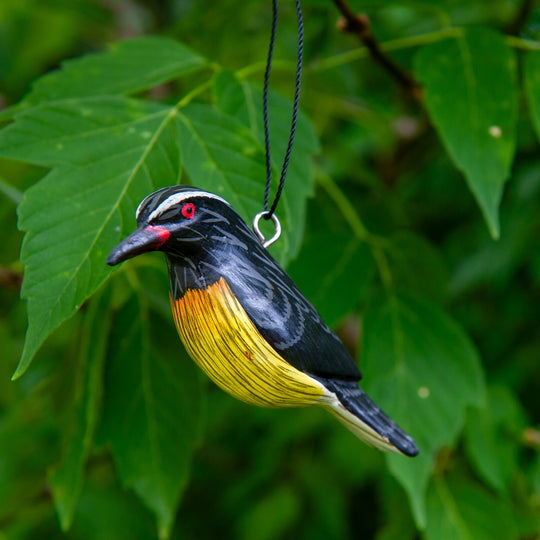 Wooden Colibri Ornament