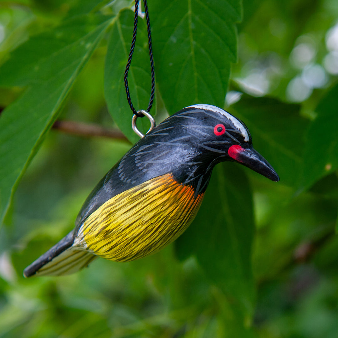 Wooden Colibri Ornament