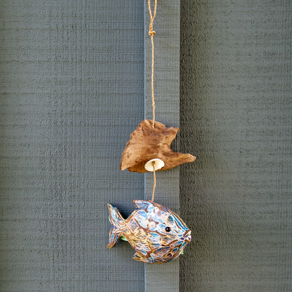 Hanging Driftwood Fish