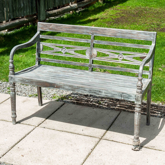 Banc Batavia Rustique Trois Places