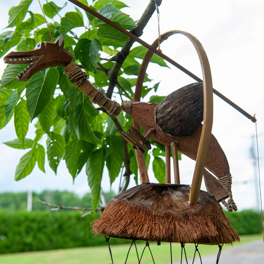 Balinese Dragon Bamboo Wind-Chimes