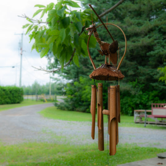 Balinese Dragon Bamboo Wind-Chimes