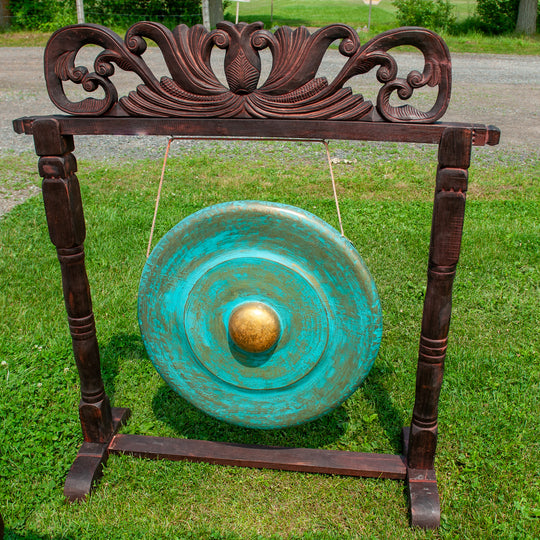 Balinese Iron Gong - Natural Flower