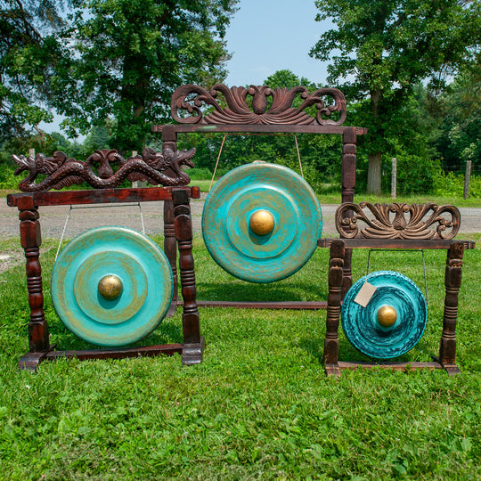 Balinese Iron Gong - Natural Flower