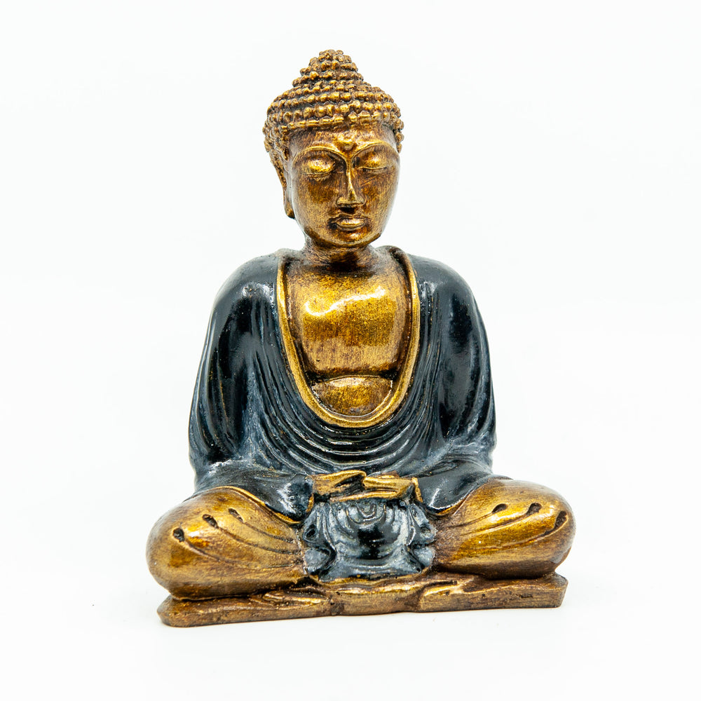 Resin Meditating Buddha - 15 CM