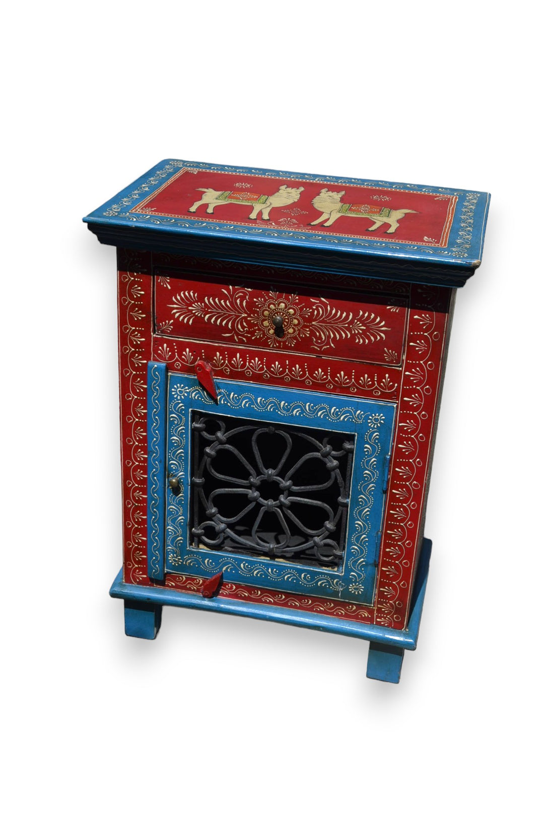 Rajasthani Handcrafted Accent Cabinet