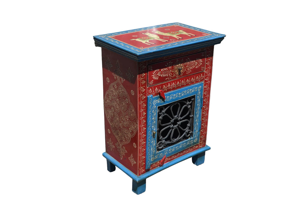 Rajasthani Handcrafted Accent Cabinet