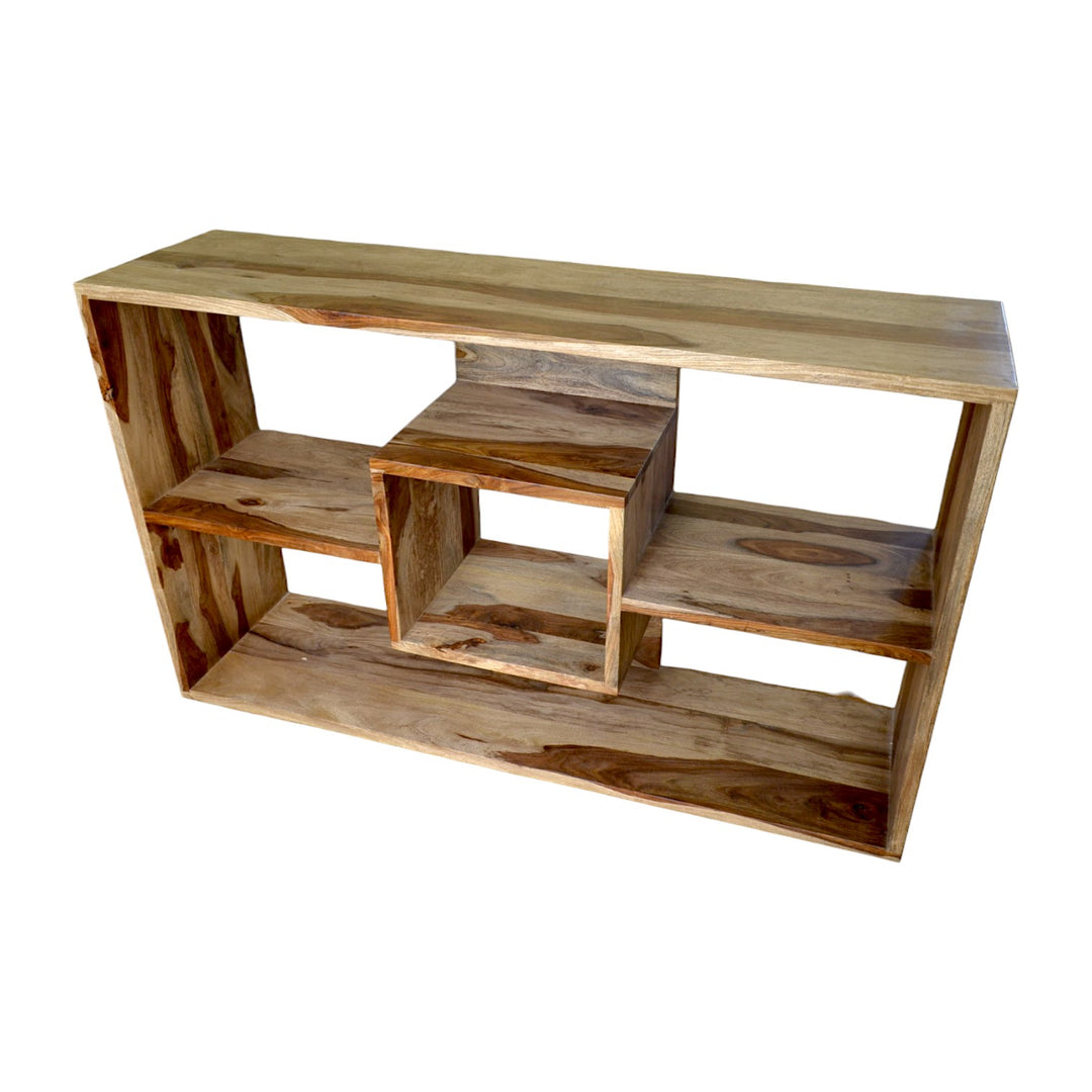 Indian Mango Wood Shelving Unit