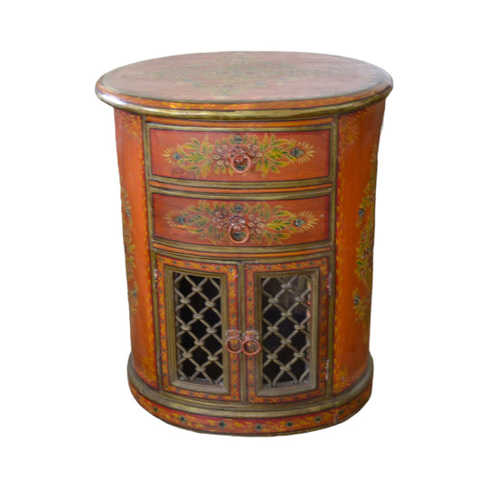 Rajasthani Hand Painted Accent Table