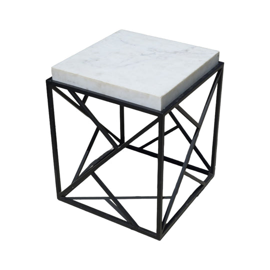 Marble Top Side Table