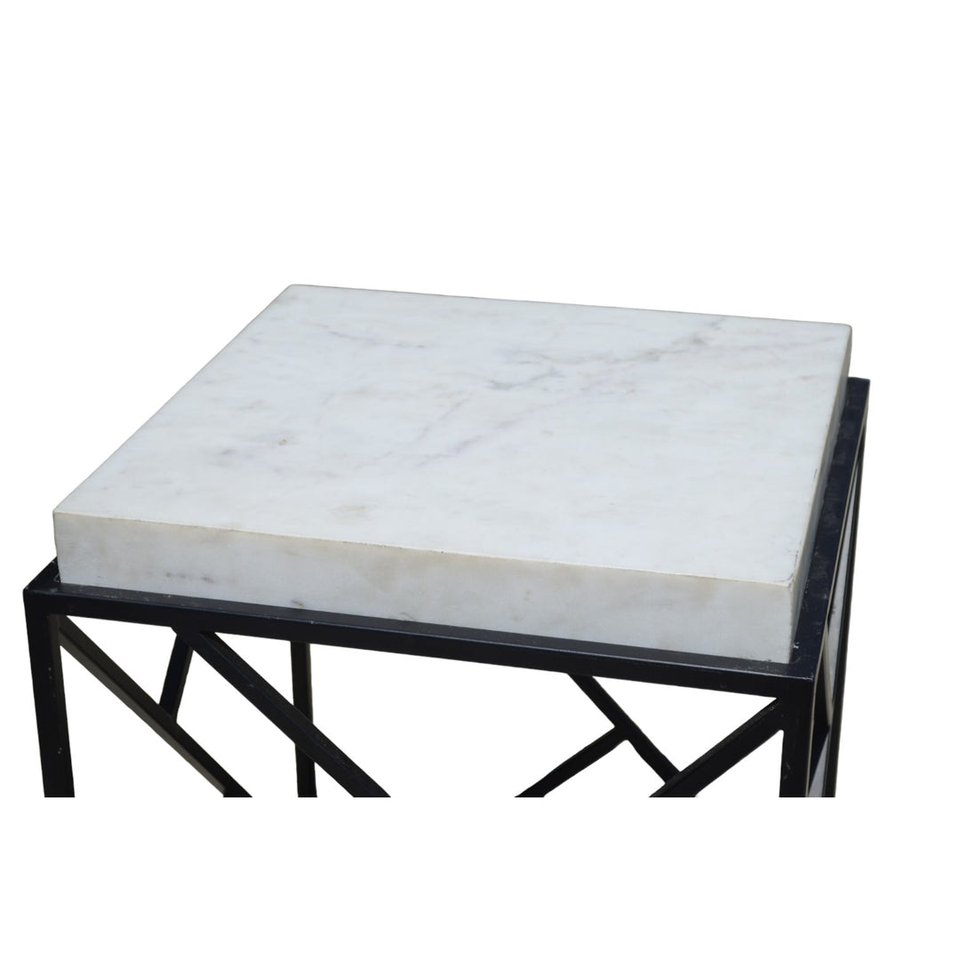 Marble Top Side Table