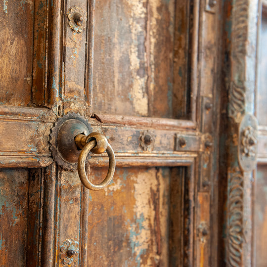 India Repurposed Ornate Partition