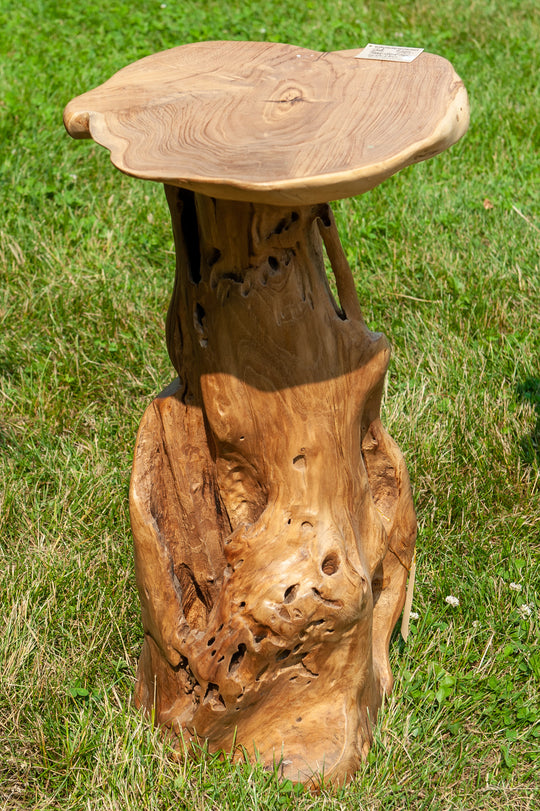 Indonesian Teak Root Bar Stool