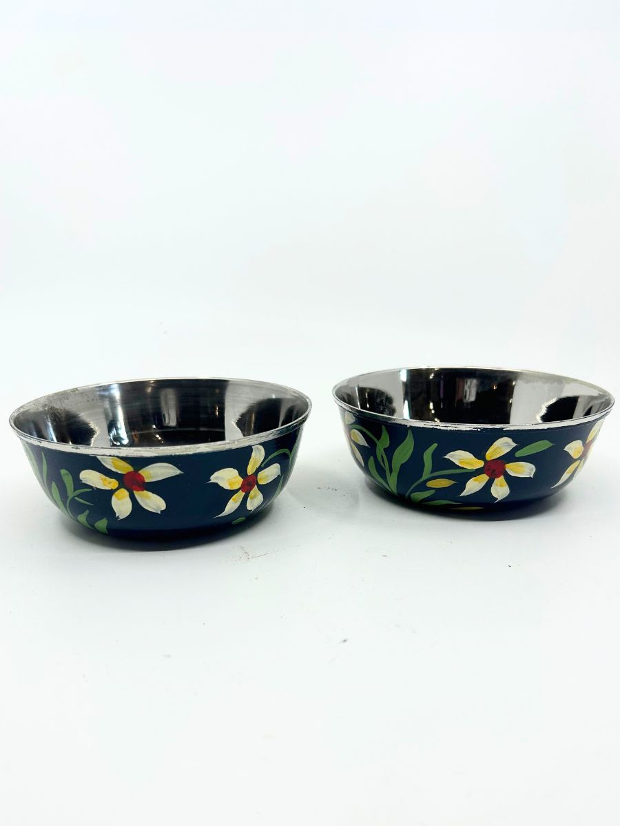 Hand Painted Stainless Steel Bowl (Small)