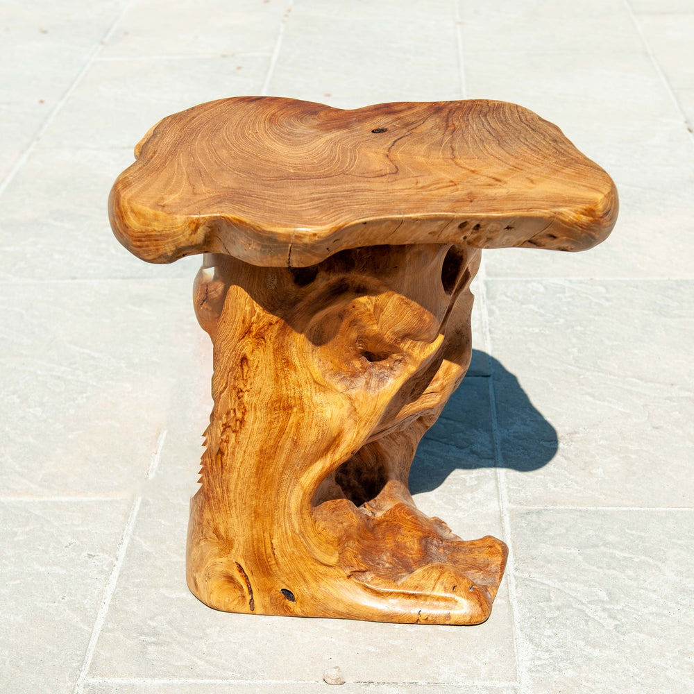 Javanese Teak Root Side Tables