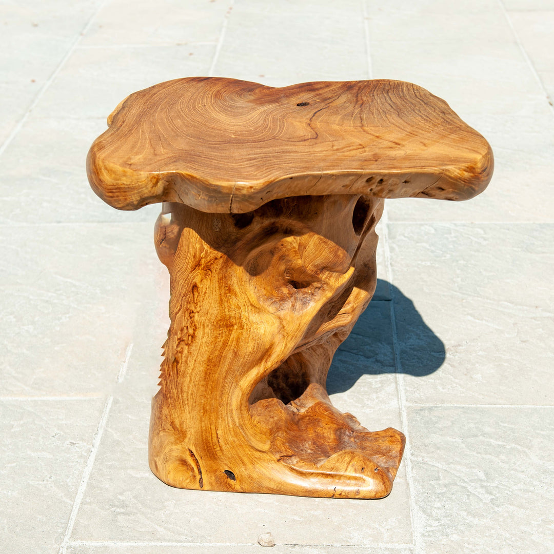 Javanese Teak Root Side Tables