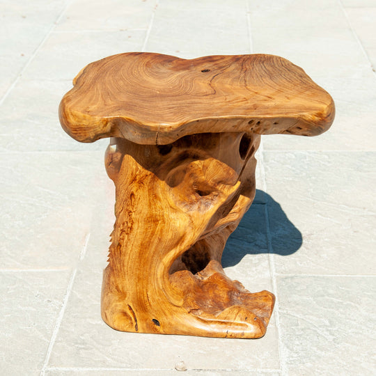 Javanese Teak Root Side Tables