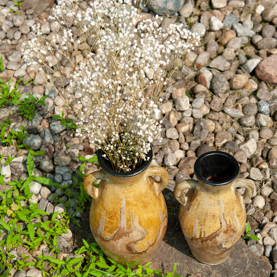 Lombok Ceramic Bronze Vase