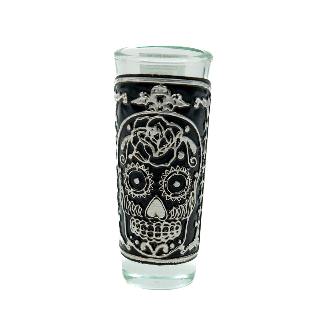 Tequila Shooters - Metal Skull 4"