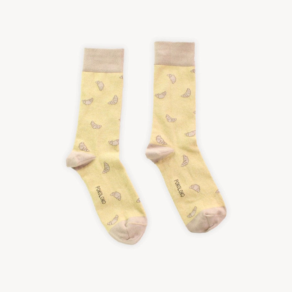 Pima Socks- Croissant