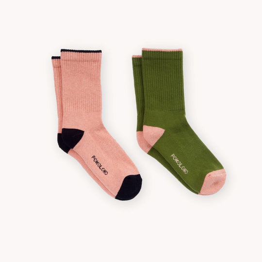 Heel/Toe Socks - Pack of 2- Mountain Trails