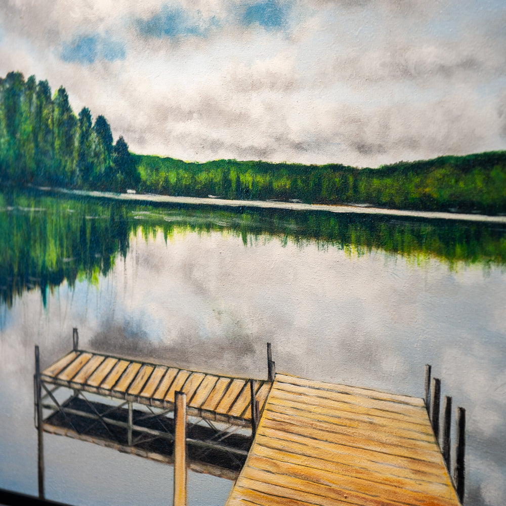 Day at the Lake - Painting