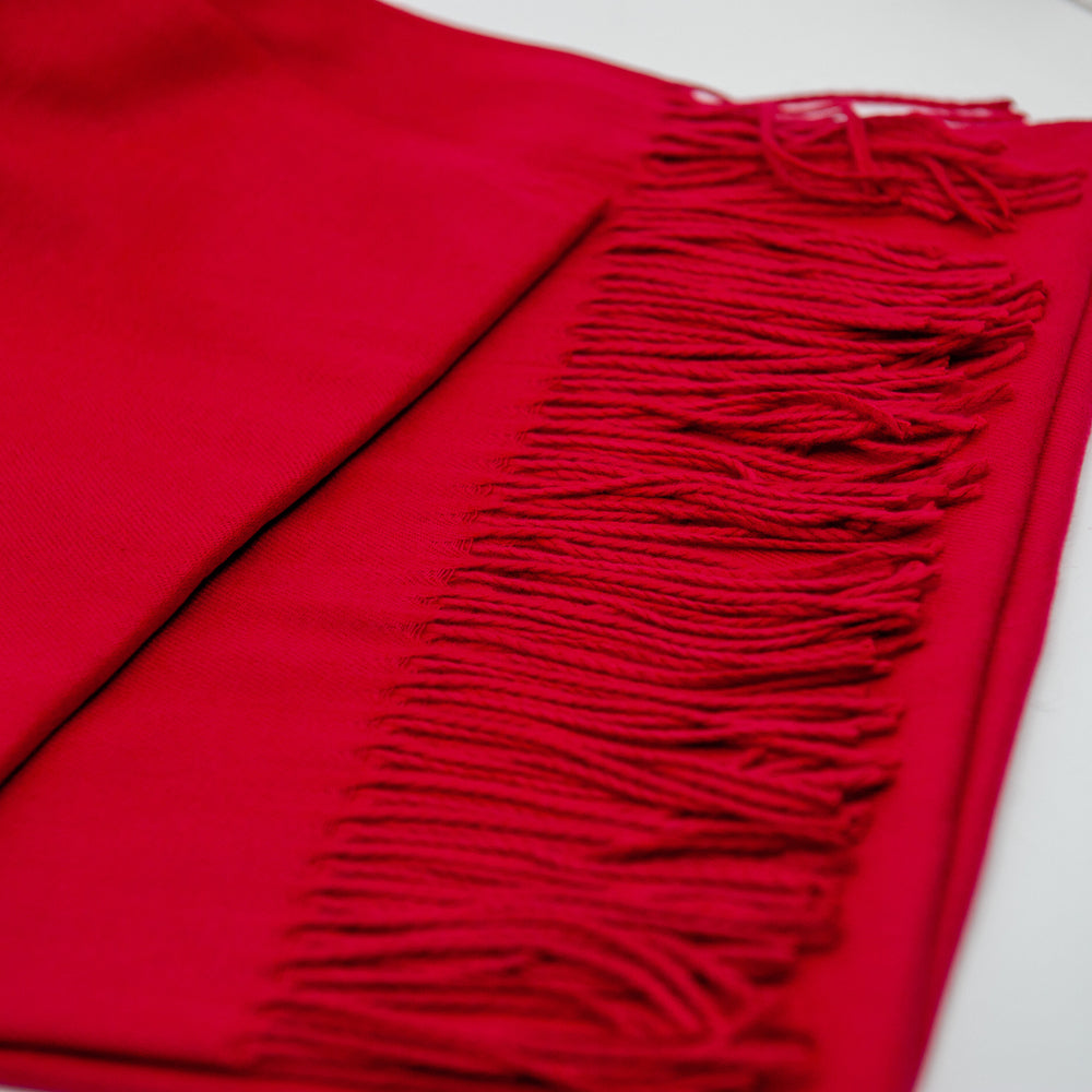 Cashmere Feel Scarf- Fuschia