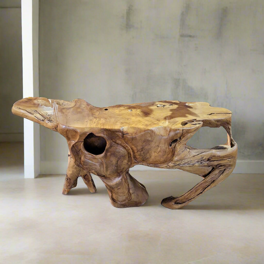 Balinese Teak Root Console