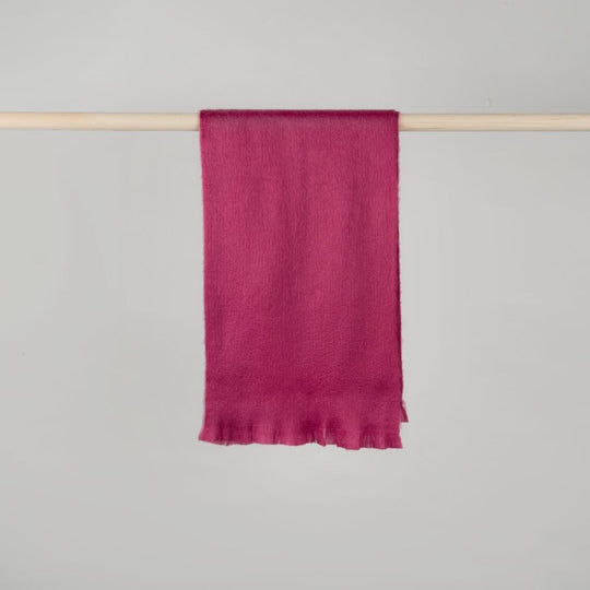 Alpaca Scarf - Berry