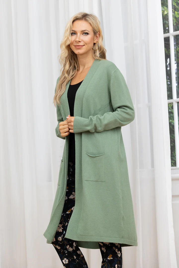 Long Sleeve Open Cardigan