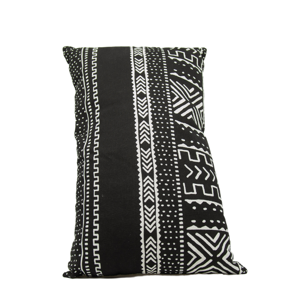 Abstract Patterned Oblong Pillow