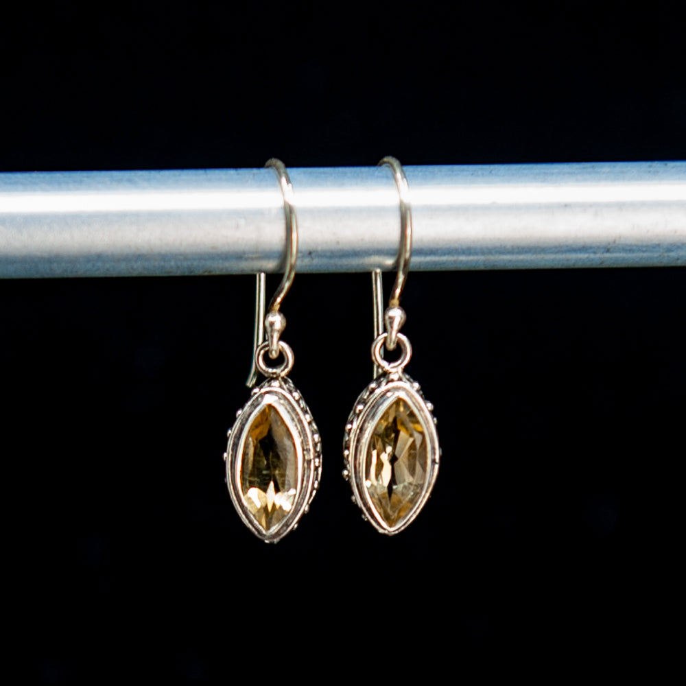 Boucles d'oreilles Citrine Marquis