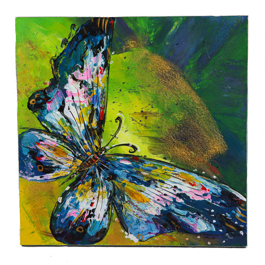 Butterfly Painting Multicolor