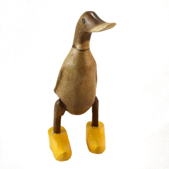 Canard en racine de bambou avec sabots