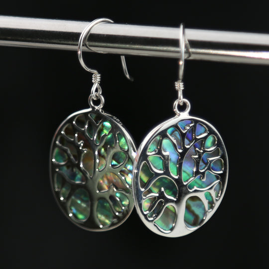 Shell Tree of Life Earring