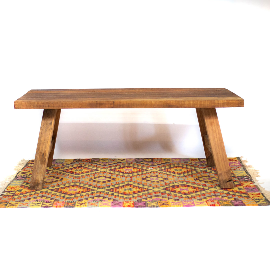 Table basse en bois récupéré