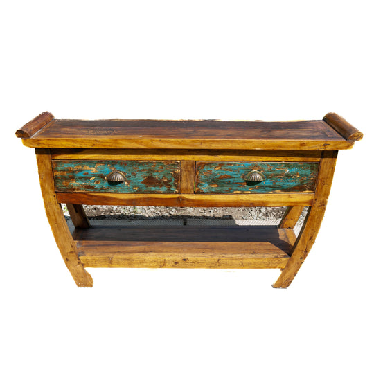 Balinese Reclaimed Teak Media Table