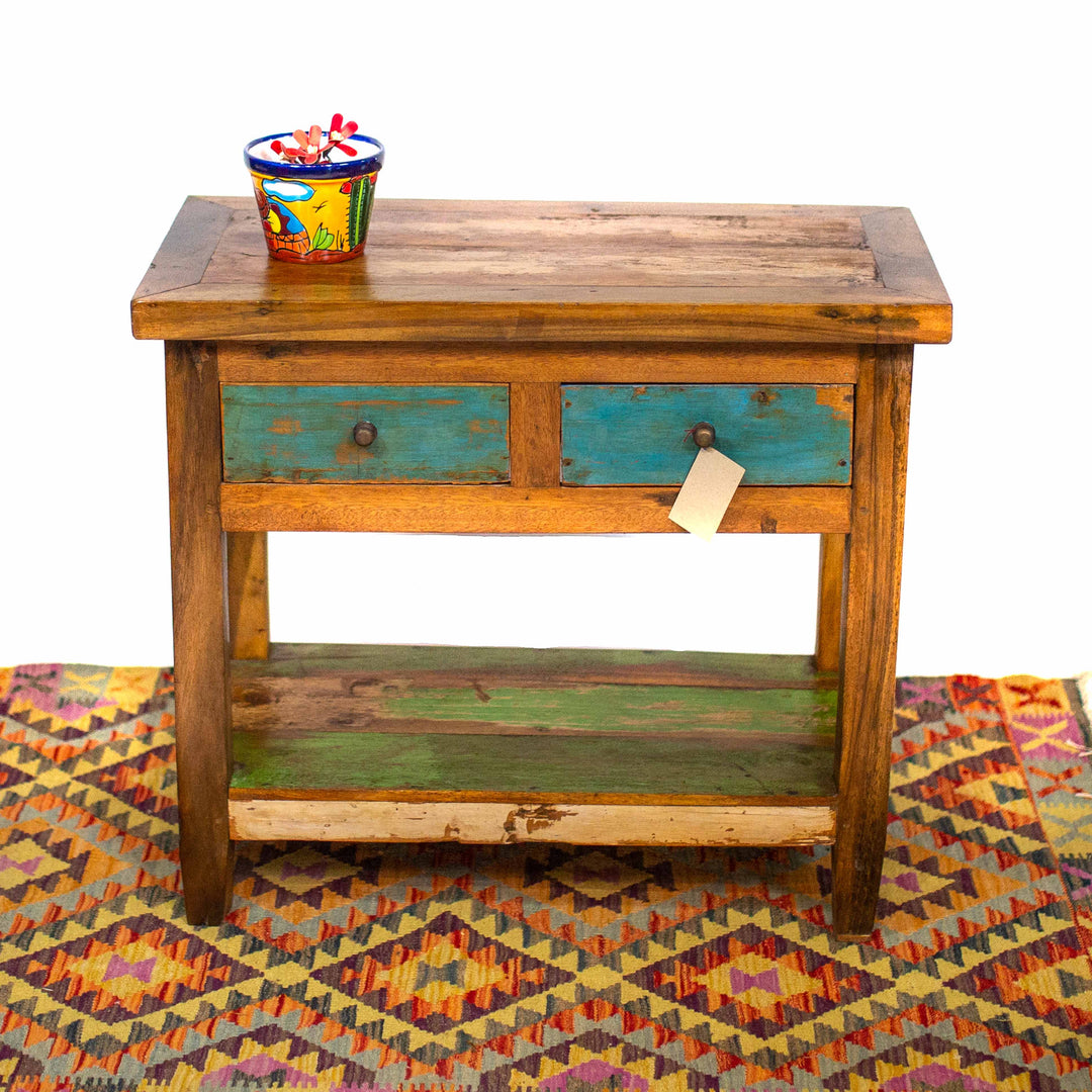 Photo of Reclaimed Teak Side Table 