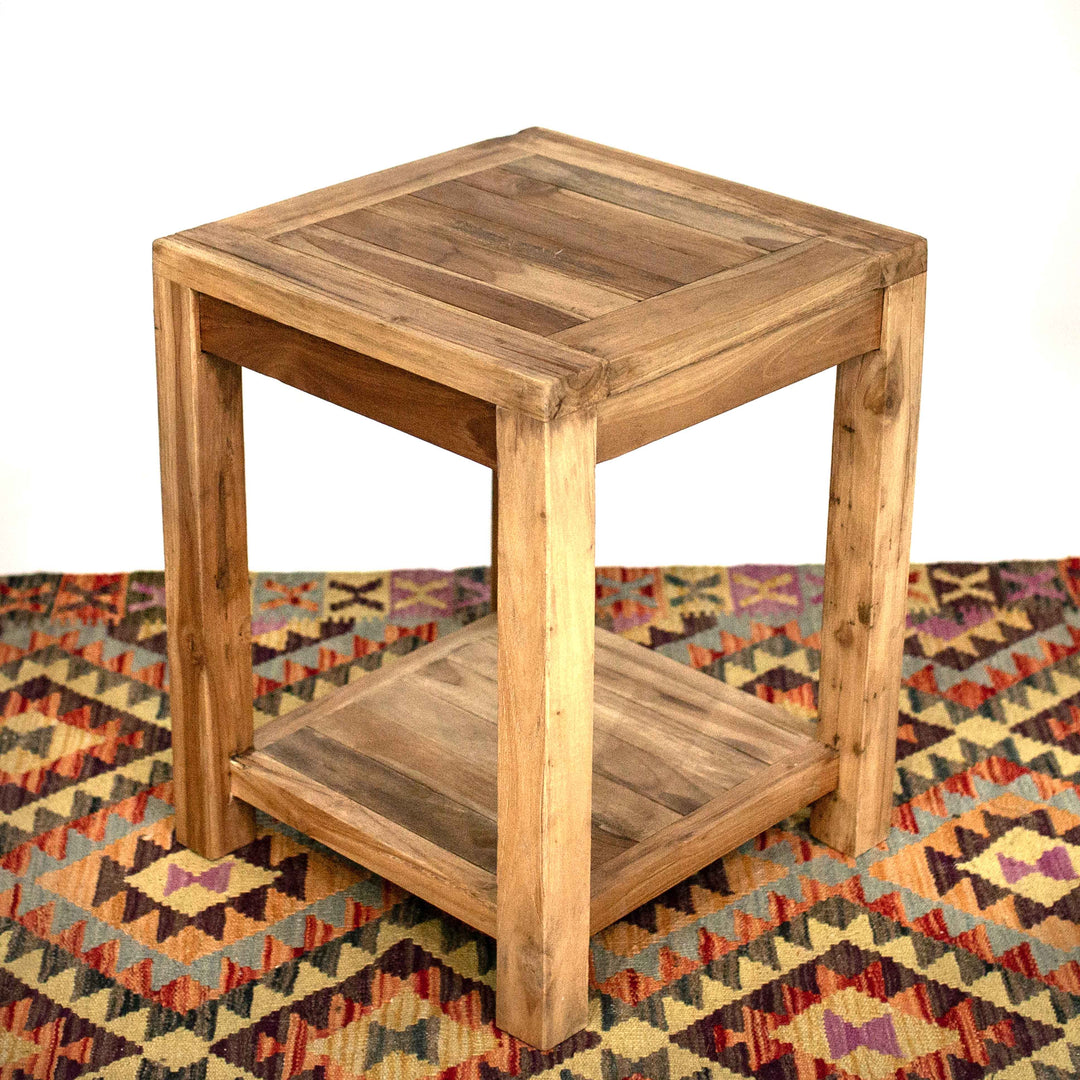 Photo of Teak Bedside Table