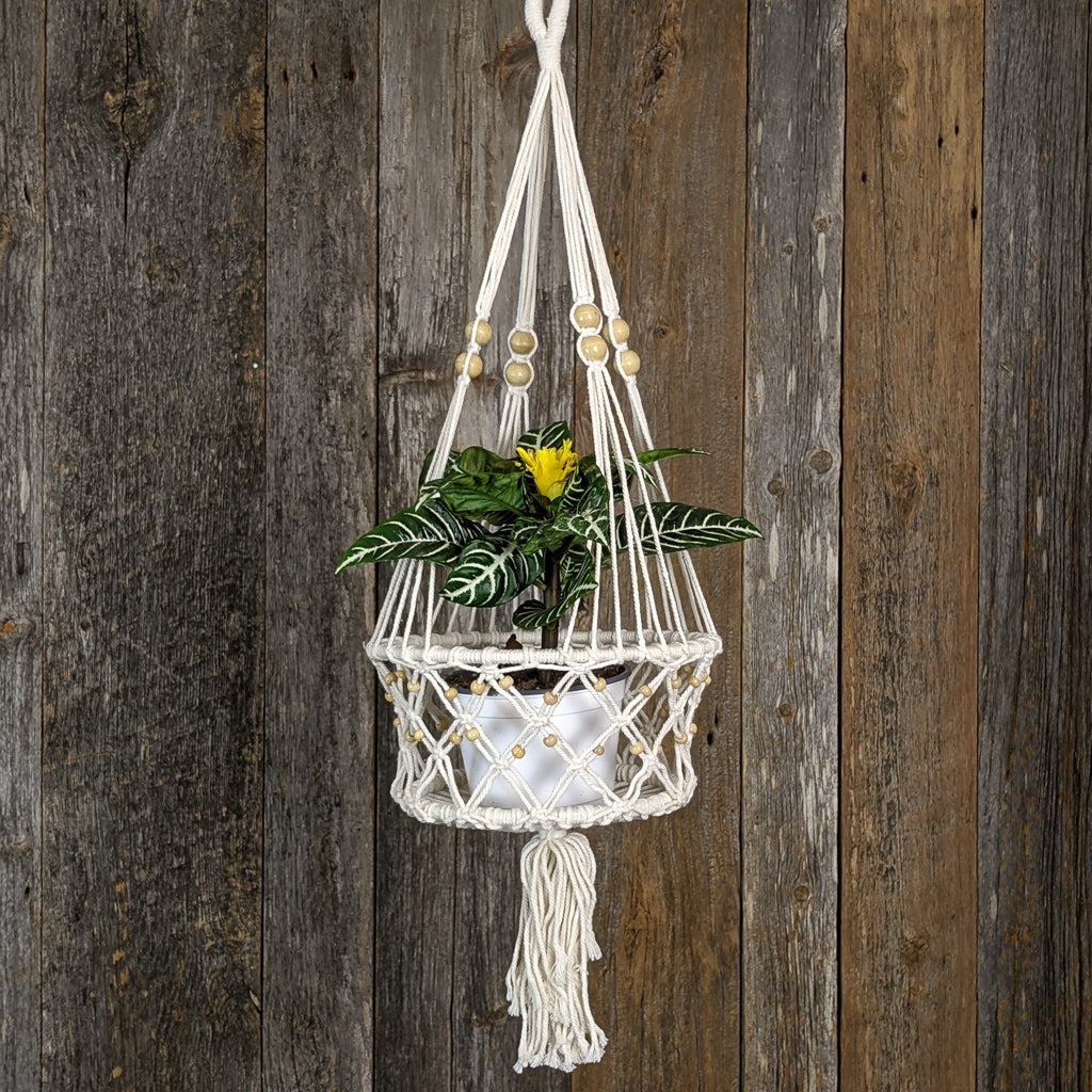 Angle Macrame Wall Hanging - Natural