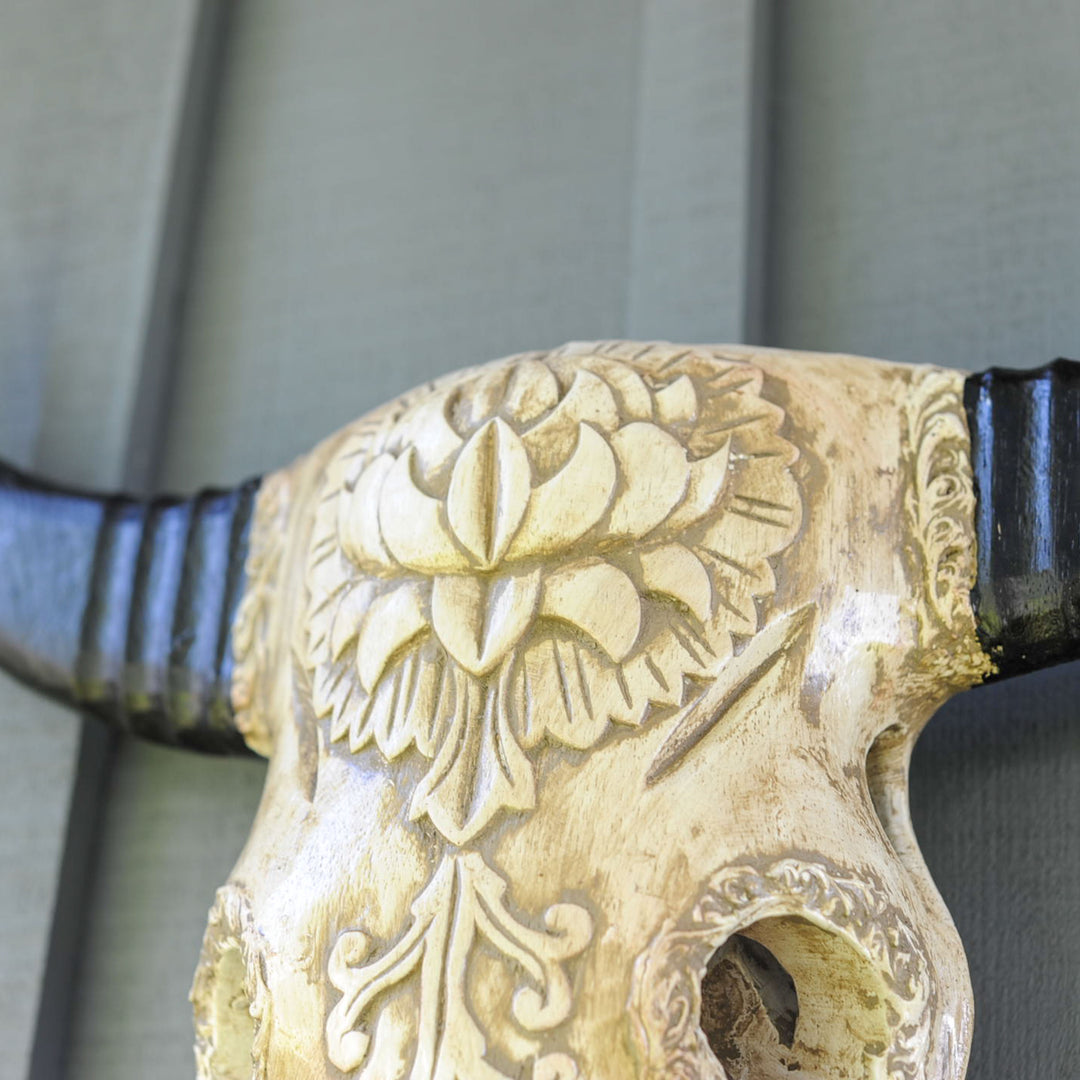 Buffalo Mask-Lotus
